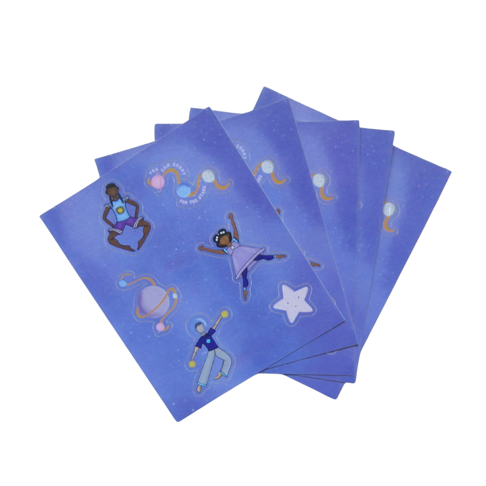 Shoot for the Stars - Sticker Sheet