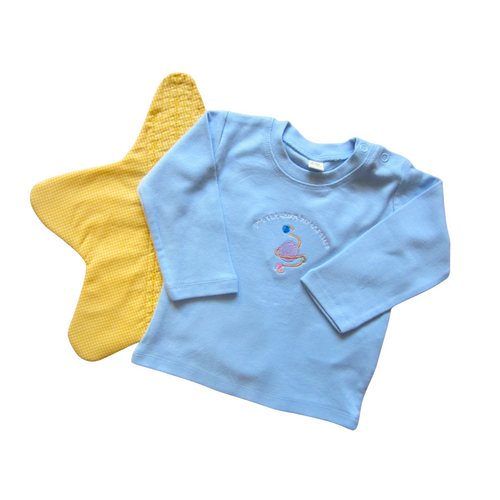 Shoot for the Stars - 100% Organic Cotton Long Sleeve T-Shirt